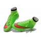 Nike Football Cleats Cheap 2014 Mercurial Superfly IV FG Green Hyper Punch