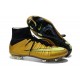 Nike Football Cleats Cheap 2014 Mercurial Superfly 4 FG Gold Black