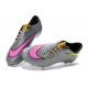 Nike HyperVenom Phantom FG Premium ACC Neymar Cleats Grey Pink Yellow