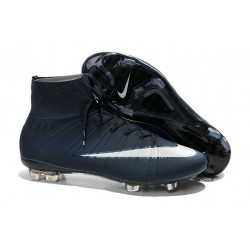 New 2014-2015 Nike Mercurial Superfly 4 FG ACC Deep Blue White