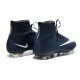 New 2014-2015 Nike Mercurial Superfly 4 FG ACC Deep Blue White