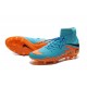 New Nike Collection Hypervenom Phantom 2 FG Neymar Soccer Boots Blue Orange Black