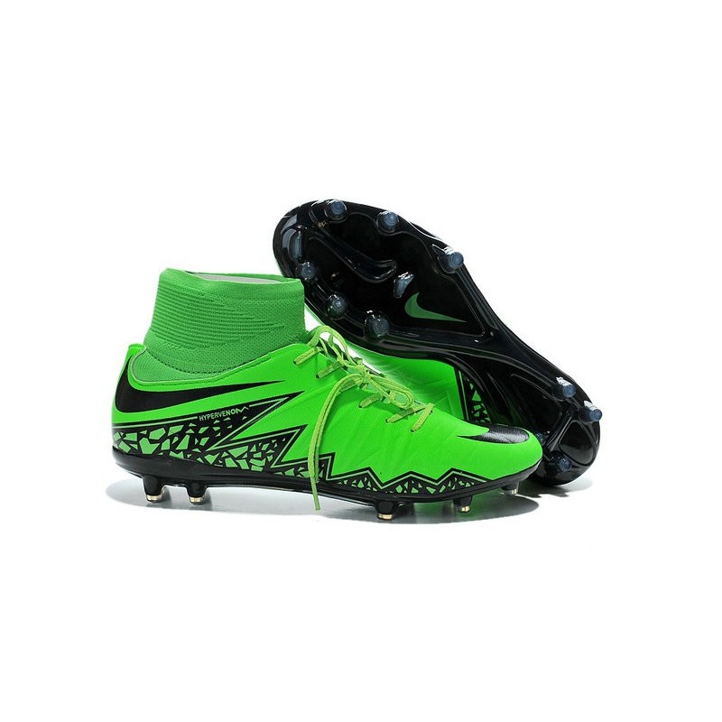 Nike Collection Hypervenom Phantom FG Neymar Green Football Boots