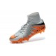 New Nike Collection Hypervenom Phantom II FG Soccer Cleats Wolf Grey Orange Black