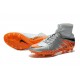 New Nike Collection Hypervenom Phantom II FG Soccer Cleats Wolf Grey Orange Black