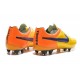 New 2015 Nike Tiempo Legend V FG ACC K-leather Cleats Laser Orange Violet