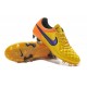 New 2015 Nike Tiempo Legend V FG ACC K-leather Cleats Laser Orange Violet