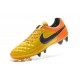 New 2015 Nike Tiempo Legend V FG ACC K-leather Cleats Laser Orange Violet