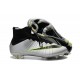 Nike Mercurial Superfly FG ACC 2015 New Men Soccer Cleats Silver Black Volt