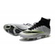 Nike Mercurial Superfly FG ACC 2015 New Men Soccer Cleats Silver Black Volt