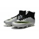 Nike Mercurial Superfly FG ACC 2015 New Men Soccer Cleats Silver Black Volt
