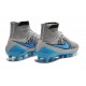 Top 2015 Men's Football Boots Nike Magista Obra FG With ACC Wolf Grey Turquoise Black