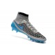 Top 2015 Men's Football Boots Nike Magista Obra FG With ACC Wolf Grey Turquoise Black