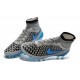 Top 2015 Men's Football Boots Nike Magista Obra FG With ACC Wolf Grey Turquoise Black