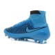 Top 2015 Men's Football Boots Nike Magista Obra FG With ACC Turquoise Blue Black