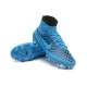 Top 2015 Men's Football Boots Nike Magista Obra FG With ACC Turquoise Blue Black