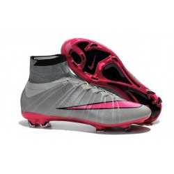 Nike Mercurial Superfly FG ACC 2015 New Men Soccer Cleats Wolf Grey Hyper Pink