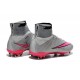 Nike Mercurial Superfly FG ACC 2015 New Men Soccer Cleats Wolf Grey Hyper Pink