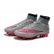 Nike Mercurial Superfly FG ACC 2015 New Men Soccer Cleats Wolf Grey Hyper Pink