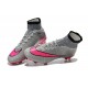 Nike Mercurial Superfly FG ACC 2015 New Men Soccer Cleats Wolf Grey Hyper Pink