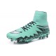News 2015 Nike Hypervenom Phantom II FG Football Cleats Light Green Black Silver