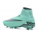 News 2015 Nike Hypervenom Phantom II FG Football Cleats Light Green Black Silver