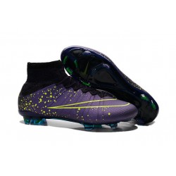 Nike Ronaldo Mercurial Superfly 4 FG ACC Boots Purple Volt Black