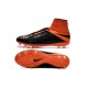 News 2015 Nike Hypervenom Phantom II FG Football Cleats Black Orange