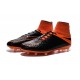 News 2015 Nike Hypervenom Phantom II FG Football Cleats Black Orange