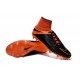 News 2015 Nike Hypervenom Phantom II FG Football Cleats Black Orange