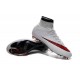 New Nike Mercurial Superfly Iv FG ACC Firm Ground Soccer Cleats White Red
