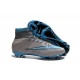 New Nike Mercurial Superfly Iv FG ACC Firm Ground Soccer Cleats Grey Blue