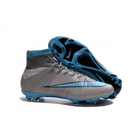 New Nike Mercurial Superfly FG ACC Firm Ground Soccer Cleats Grey