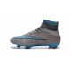 New Nike Mercurial Superfly Iv FG ACC Firm Ground Soccer Cleats Grey Blue