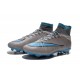 New Nike Mercurial Superfly Iv FG ACC Firm Ground Soccer Cleats Grey Blue