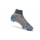 New Nike Mercurial Superfly Iv FG ACC Firm Ground Soccer Cleats Grey Blue
