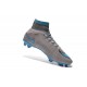 New Nike Mercurial Superfly Iv FG ACC Firm Ground Soccer Cleats Grey Blue