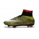 New Nike Mercurial Superfly Iv FG ACC Firm Ground Soccer Cleats Yellow White Black
