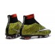 New Nike Mercurial Superfly Iv FG ACC Firm Ground Soccer Cleats Yellow White Black
