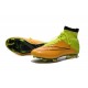 Nike Mercurial Superfly 4 FG Top Football Shoes Yellow Volt Black