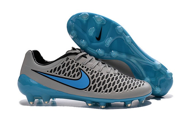 Nike Magista Opus FG Cheap Mens Soccer Cleats Grey Blue