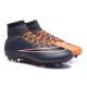 New Nike Mercurial Superfly Iv FG Cristiano Ronaldo Cleats Cyan Orange Black