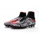 Nike 2016 Hypervenom Phantom II FG Neymar Black White Red Soccer Boots