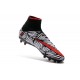 Nike 2016 Hypervenom Phantom II FG Neymar Black White Red Soccer Boots