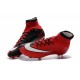 Nike 2016 Top Mercurial Superfly FG Soccer Boots Red Black White