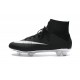 Nike 2016 Top Mercurial Superfly FG Soccer Boots Black Silver