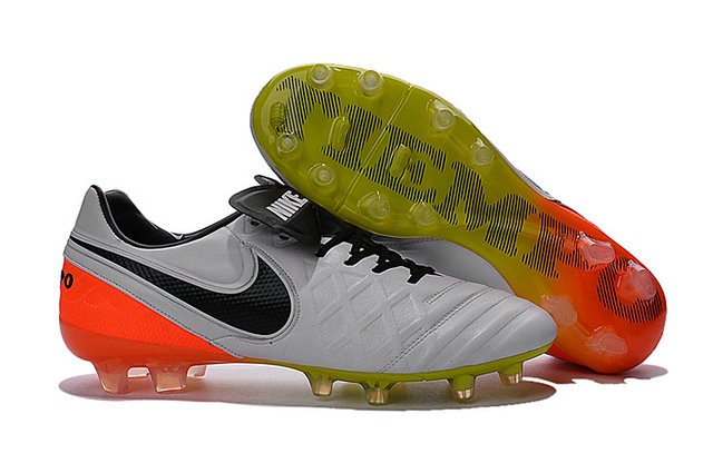 Mens Nike Tiempo Legend 6 FG ACC New Soccer Shoes White Orange Black