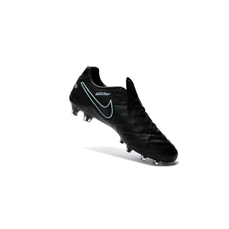 Mens Nike Tiempo Legend 6 FG ACC New Soccer Shoes Black Blue