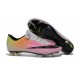 Cristiano Ronaldo Nike Mercurial Vapor X FG CR7 Cleats White Pink Black