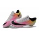 Cristiano Ronaldo Nike Mercurial Vapor X FG CR7 Cleats White Pink Black